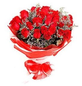  Muğla ucuz çiçek gönder  12 adet kırmızı güllerden görsel buket