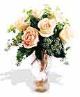  Muğla çiçek servisi , çiçekçi adresleri  6 adet sari gül ve cam vazo