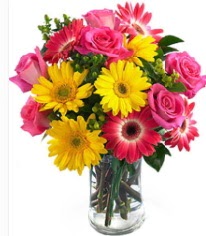 Vazoda Karışık mevsim çiçeği  Muğla çiçek online çiçek siparişi 